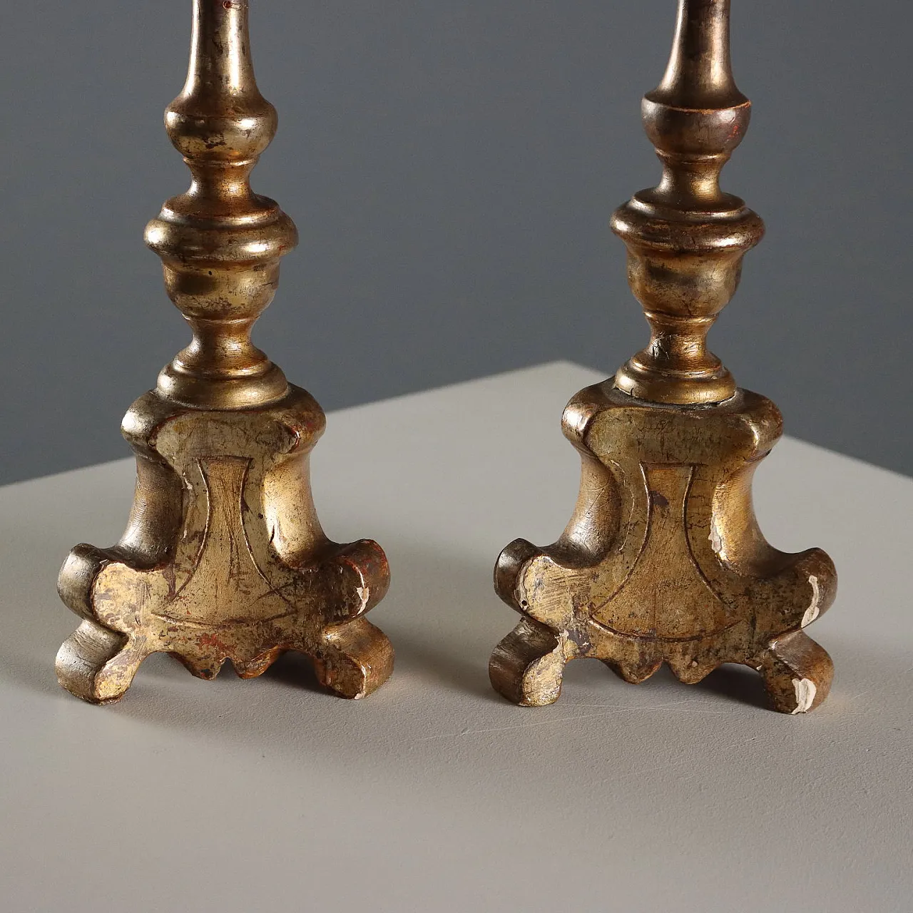 Coppia di candelabri, '800 6