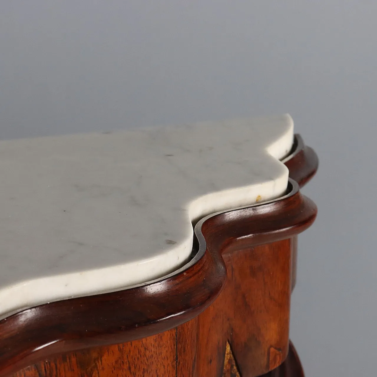 Louis Philippe console in rosewood, 19th century 4