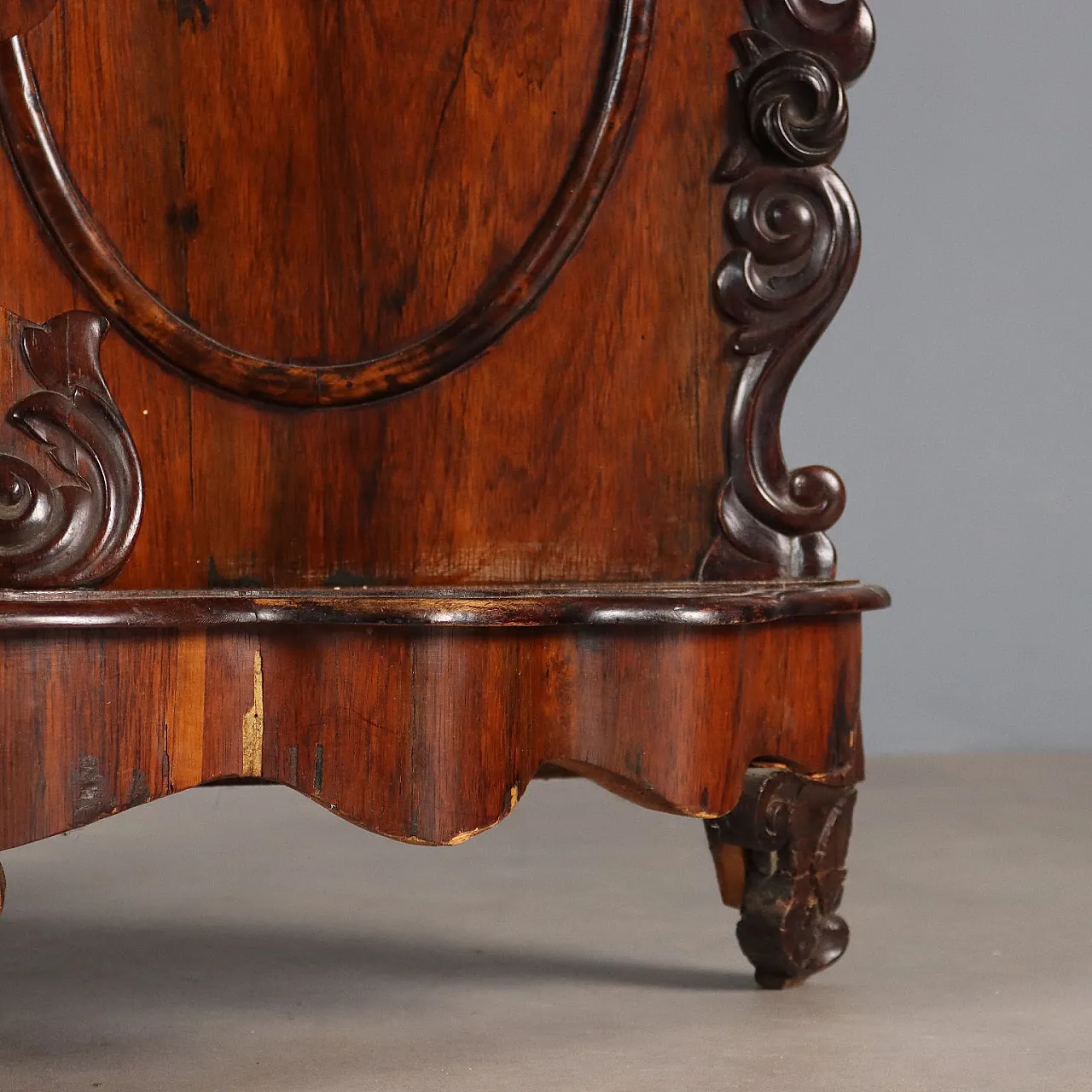 Louis Philippe console in rosewood, 19th century 8