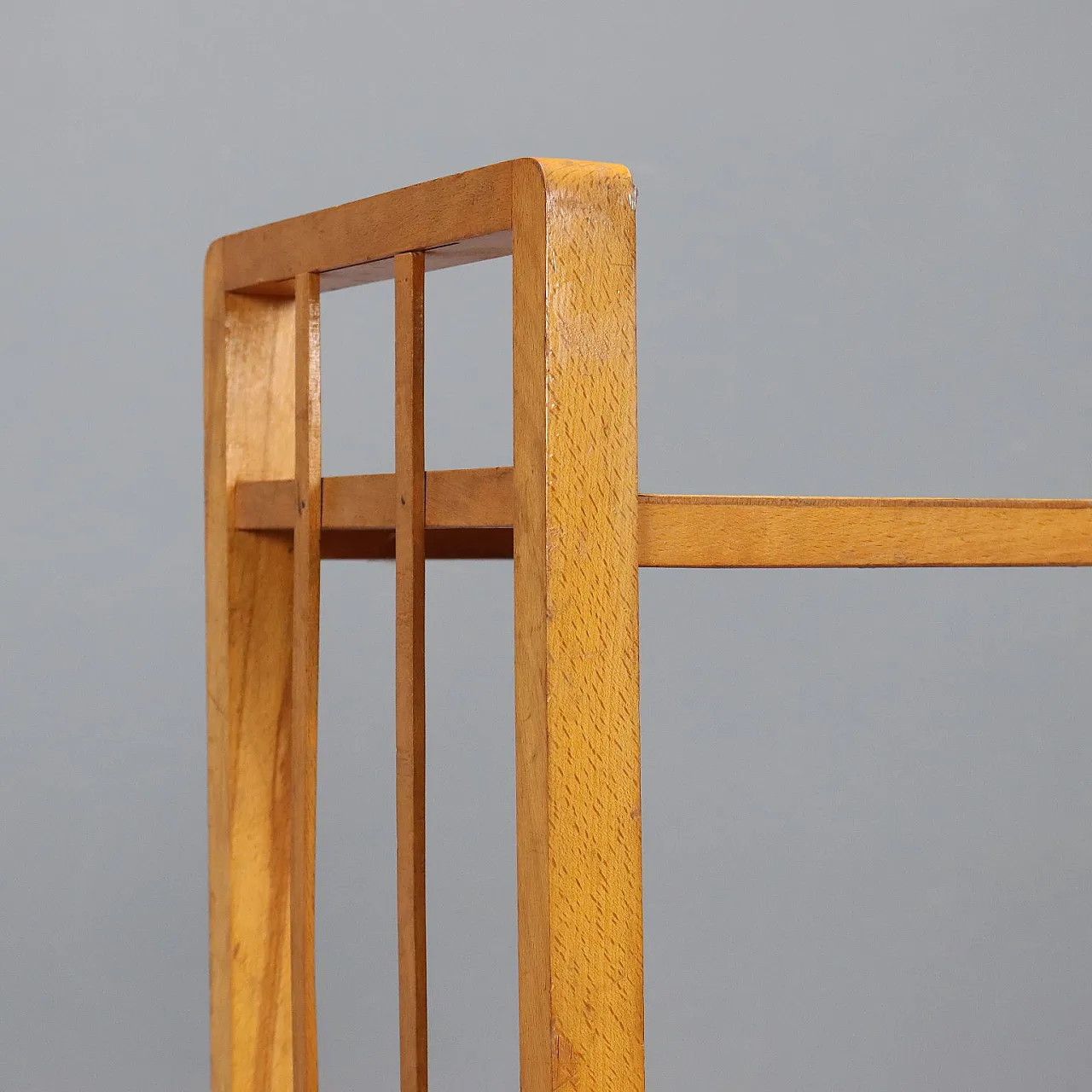 Deco étagere in beech and poplar, 1940s 5