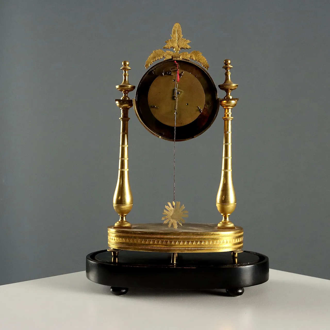 Warnier à Paris table clock, 19th century 10