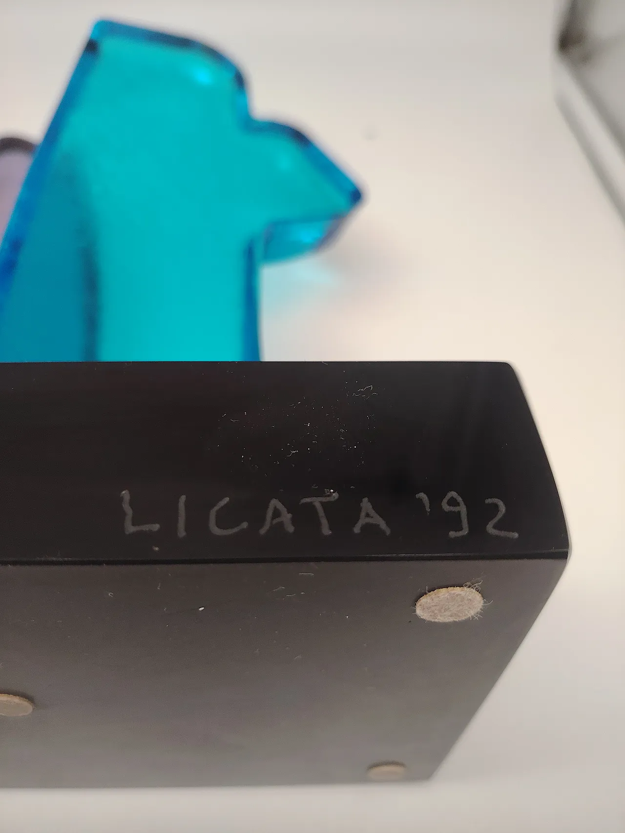 Sculpture in polychrome glass Limited edition by Riccardo Licata, 90s 4