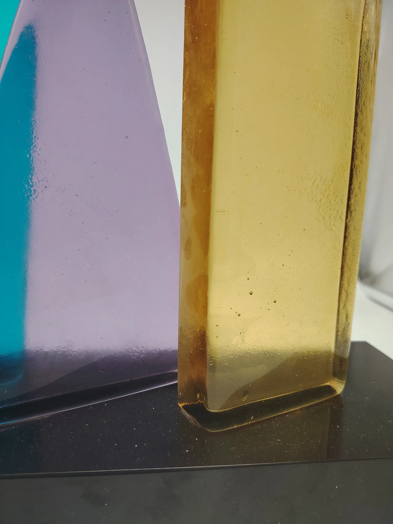 Sculpture in polychrome glass Limited edition by Riccardo Licata, 90s 13