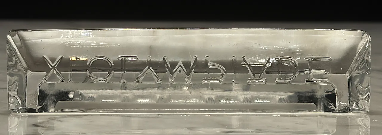 Berlin 1936 Summer Olympic Games Crystal Paperweight, 30s 9