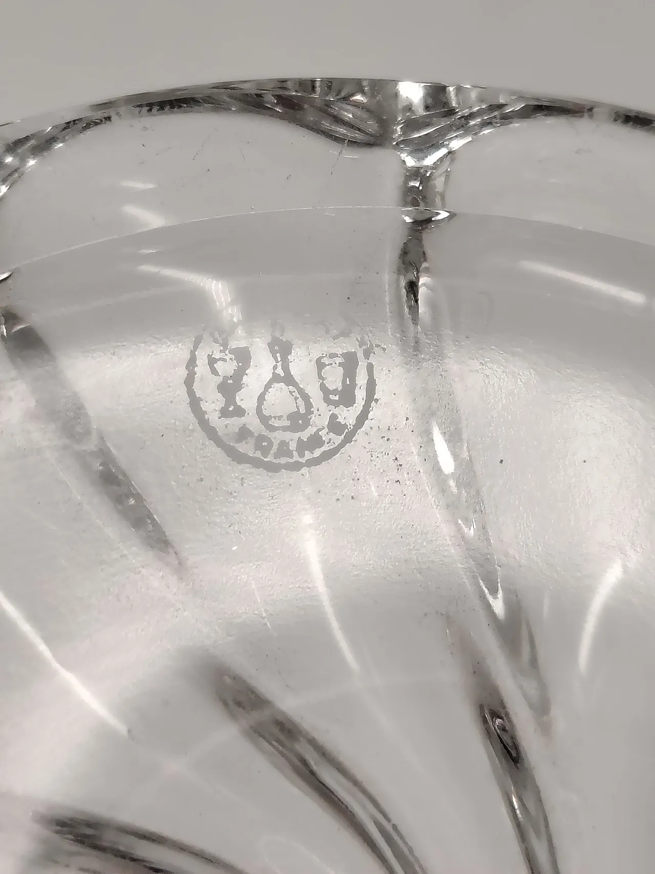 Coppia candelieri in cristallo Baccarat, anni '70 5