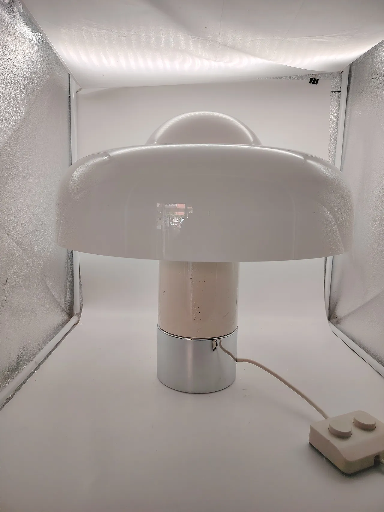 Brumbury lamp by Luigi Massoni for Guzzini 1970s 1