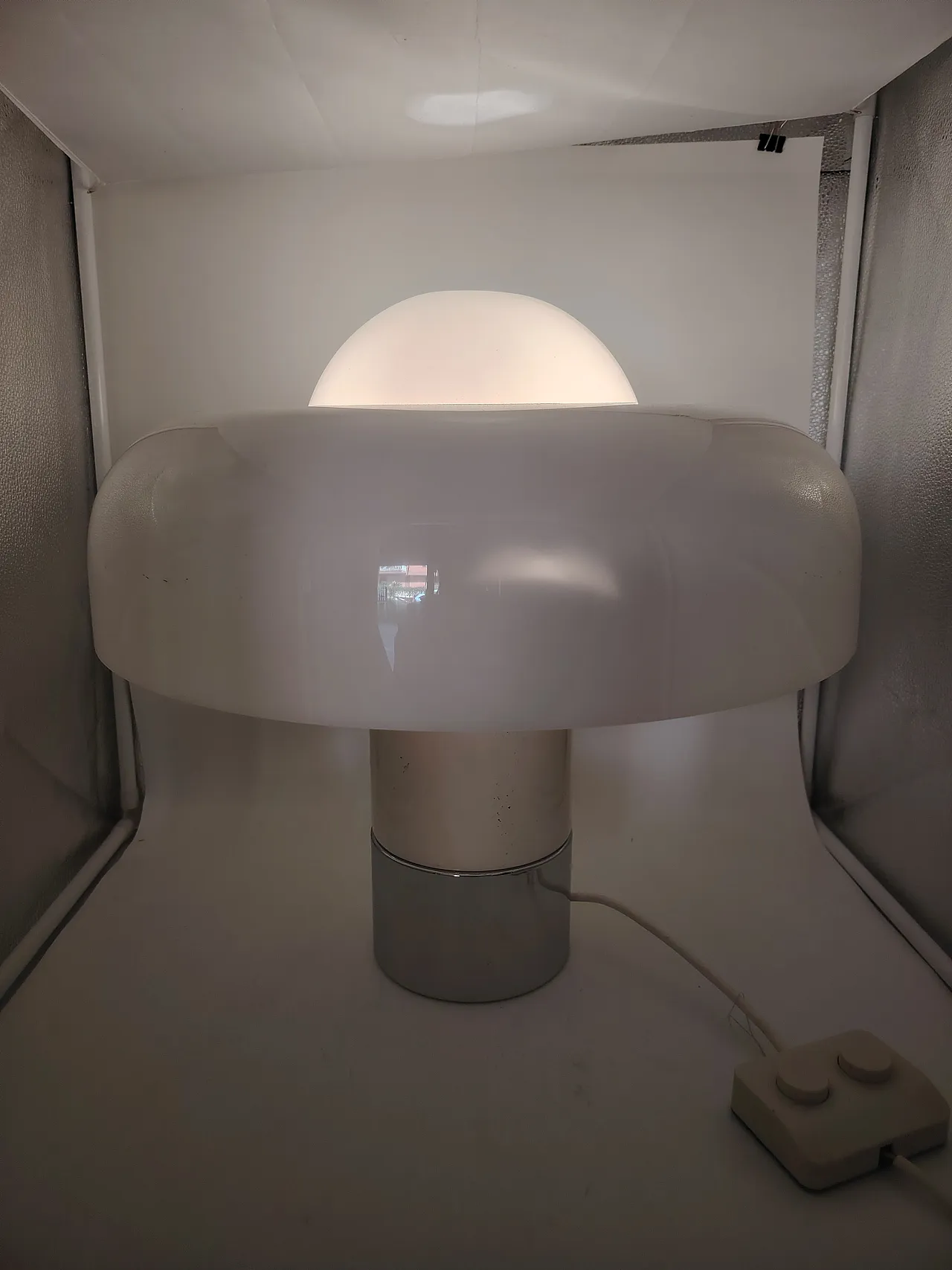 Brumbury lamp by Luigi Massoni for Guzzini 1970s 14