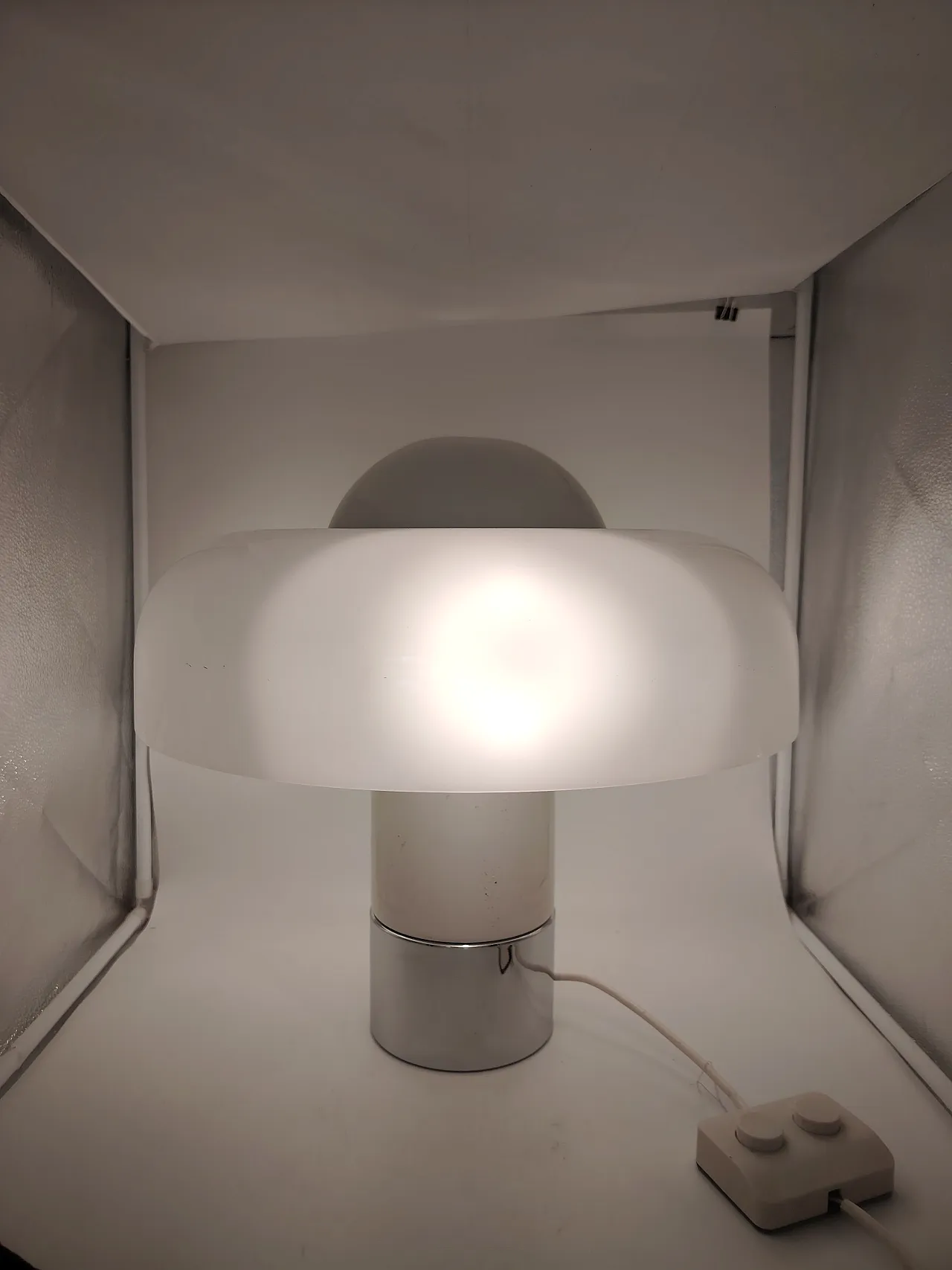 Brumbury lamp by Luigi Massoni for Guzzini 1970s 15