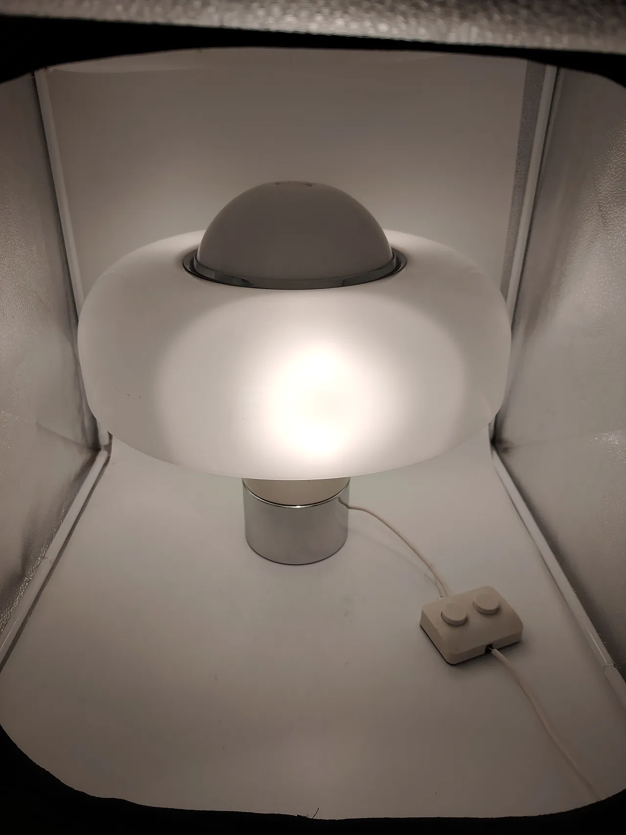 Brumbury lamp by Luigi Massoni for Guzzini 1970s 16