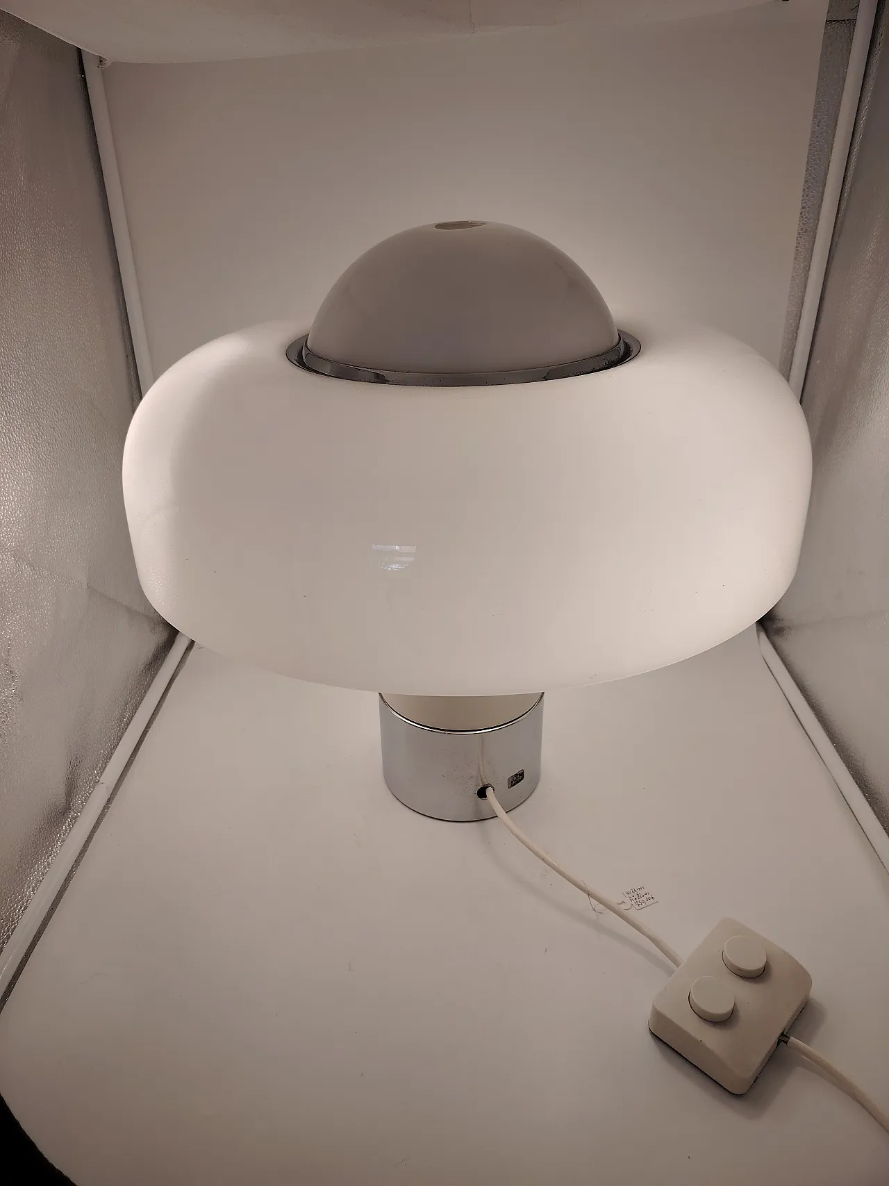 Brumbury lamp by Luigi Massoni for Guzzini 1970s 17