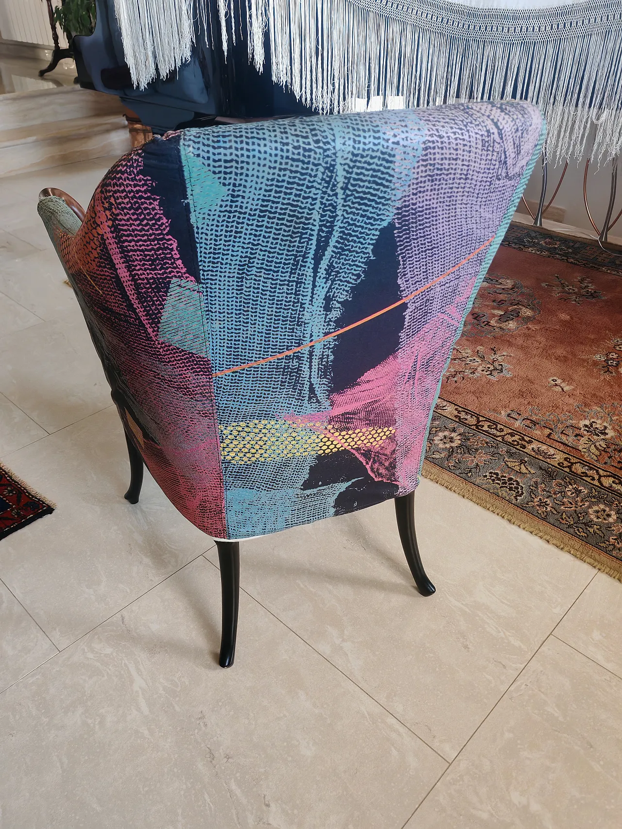 Poltrona di Umberto Asnago per di Giorgetti linea Progetti, anni '70 4