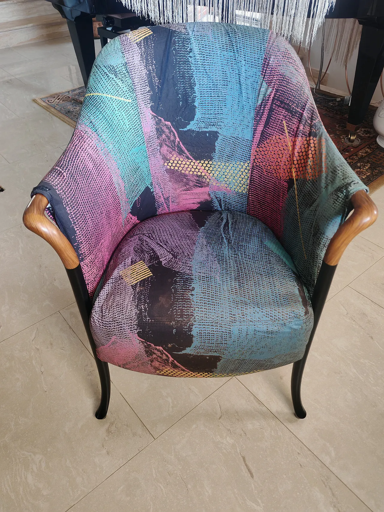 Poltrona di Umberto Asnago per di Giorgetti linea Progetti, anni '70 7