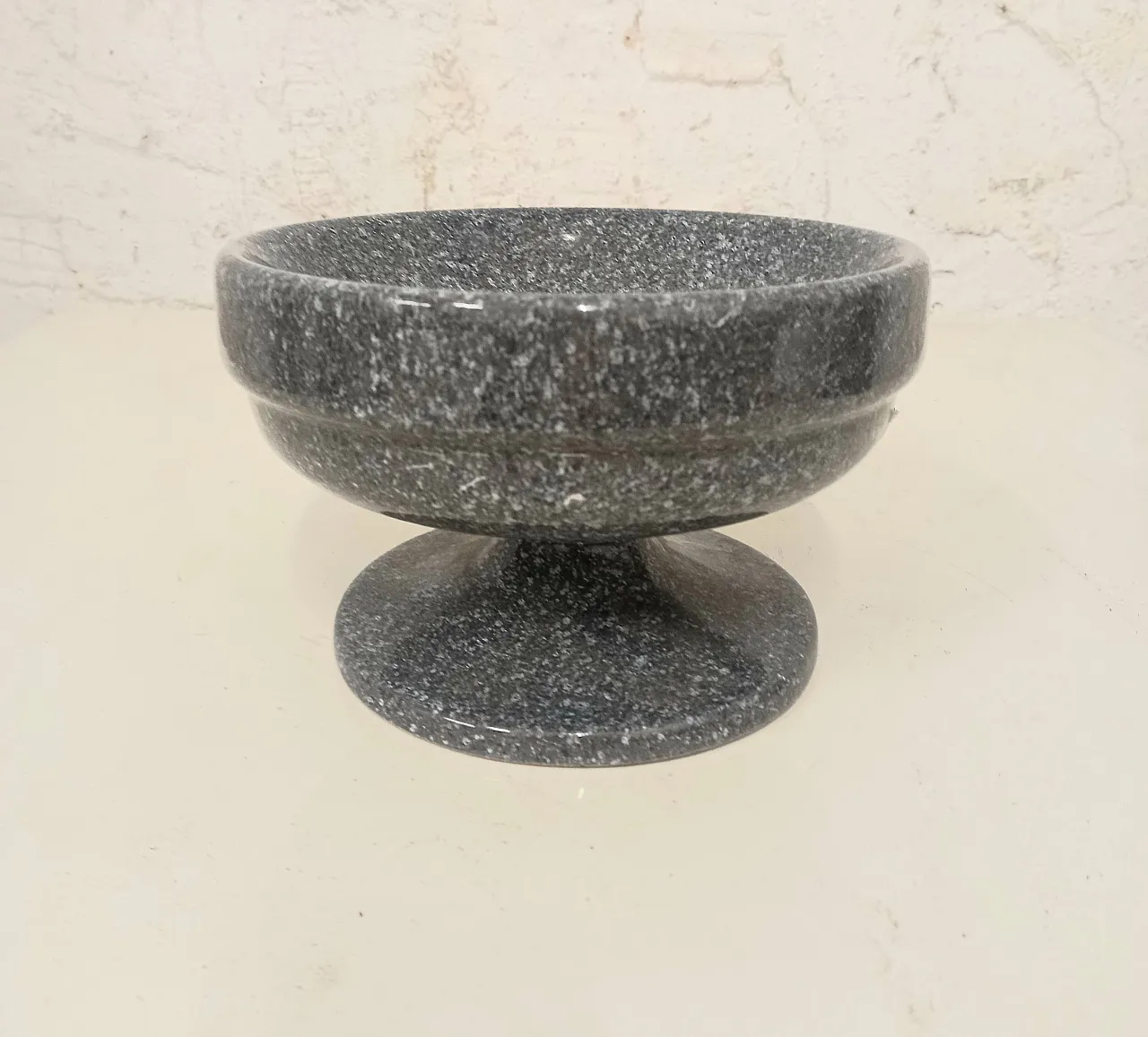 Alzata centrotavola In ceramica effetto marmo 1