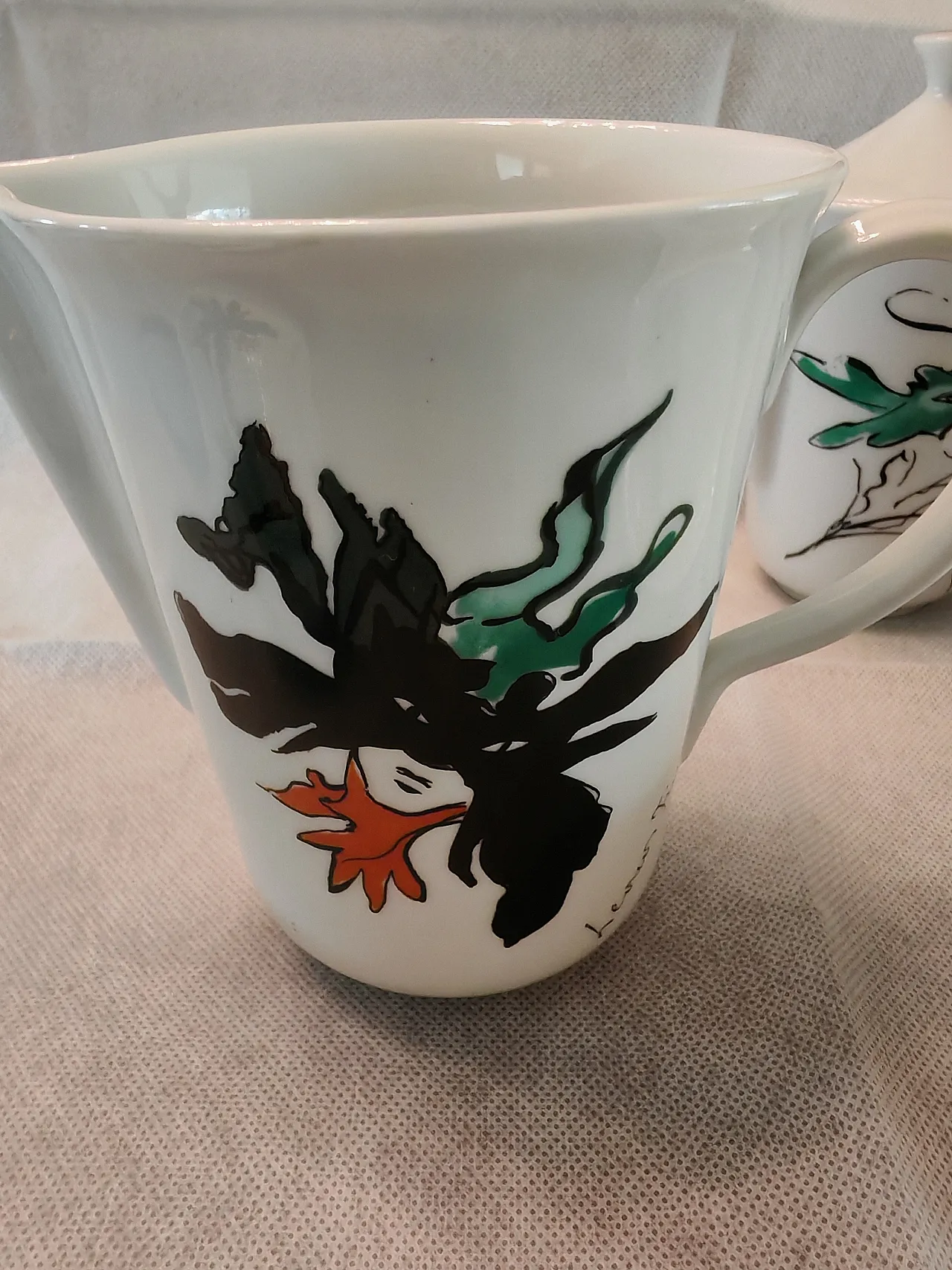 Leonor Fini Le Maschere service Verbano Laveno, 1951 1