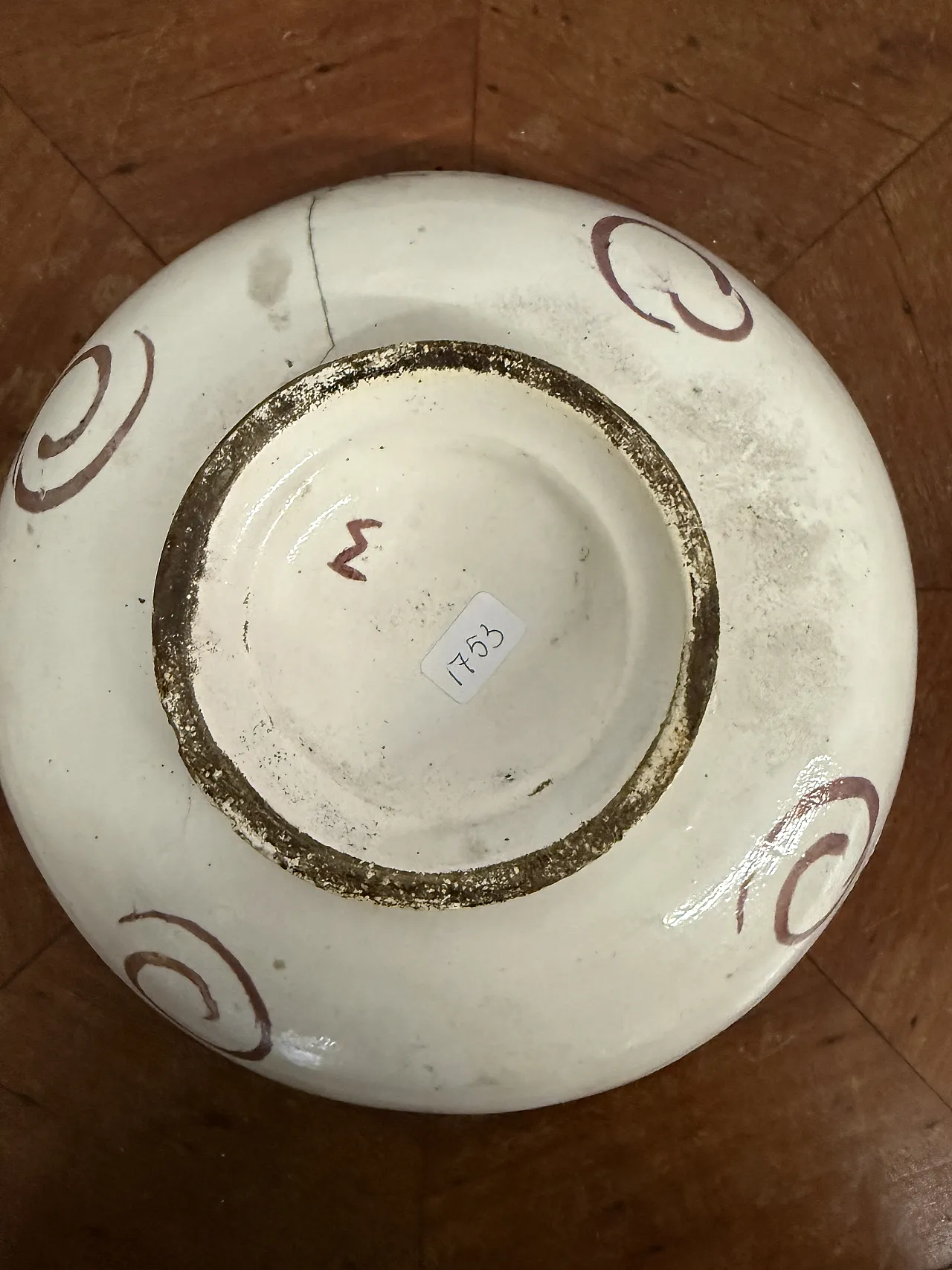 Plate by Deruta Lustro with Saint Francis, 19th century 8