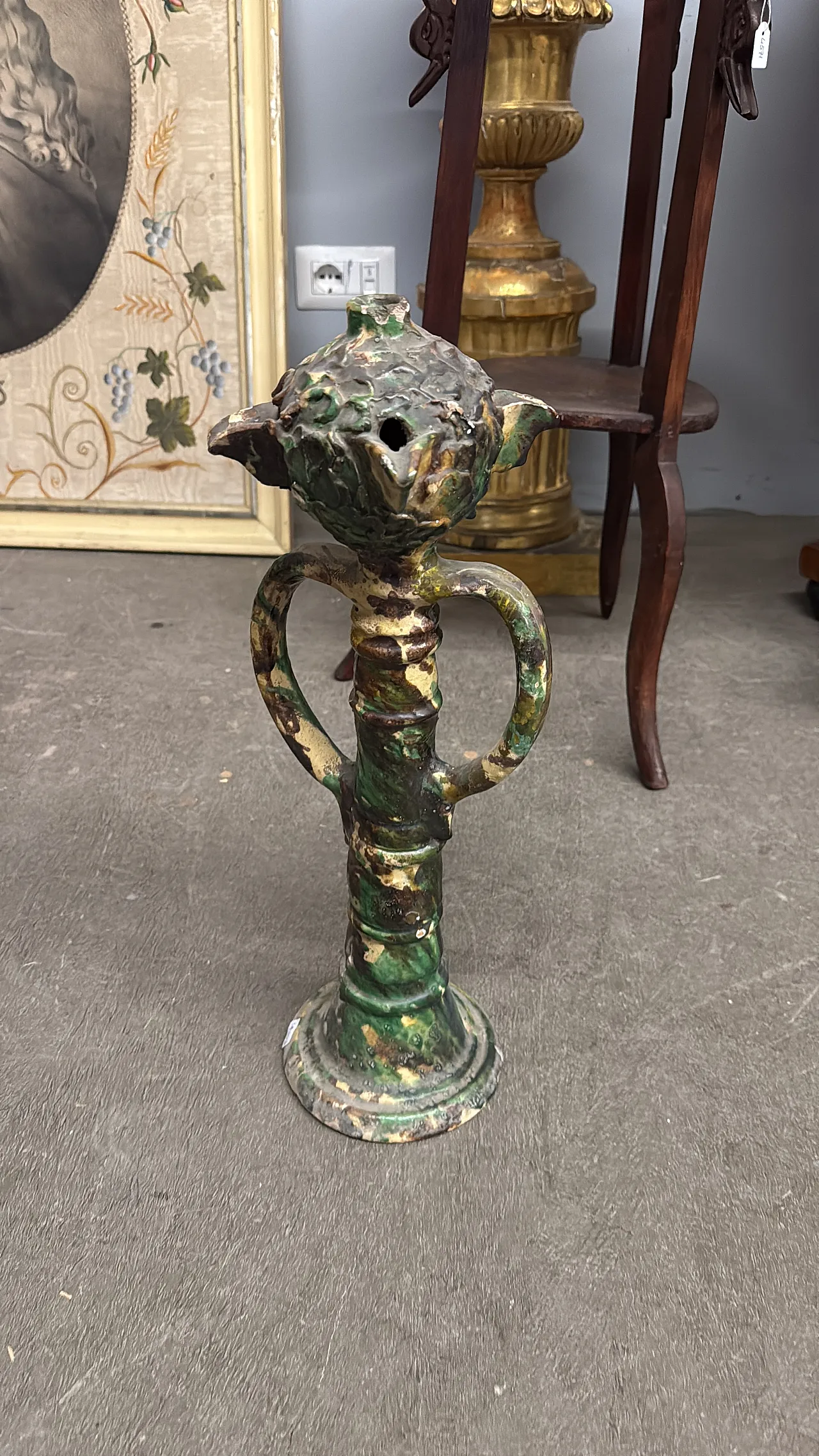 Calabrian ceramic sculpture Seminara, 1950s 2