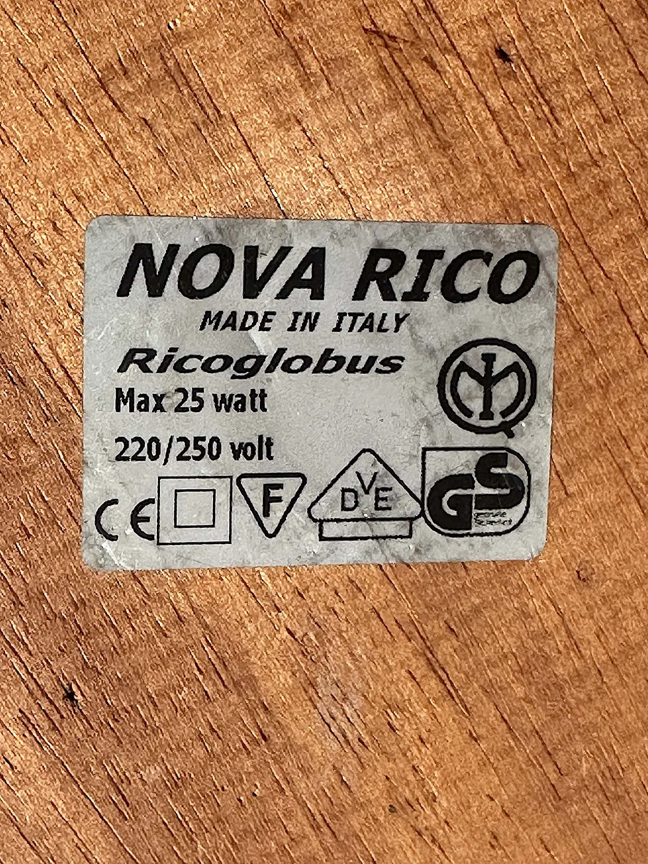 Mappamondo Nova Rico, anni '90 8
