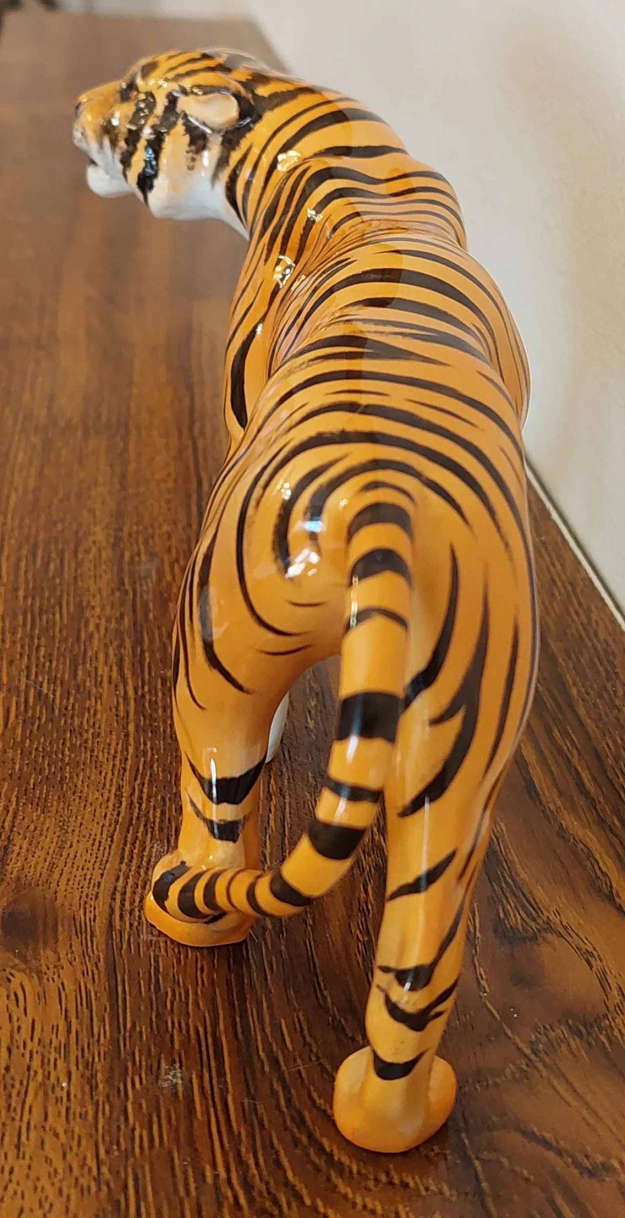 Beswick England 1486 tiger figurine in original ceramic, 50s 4