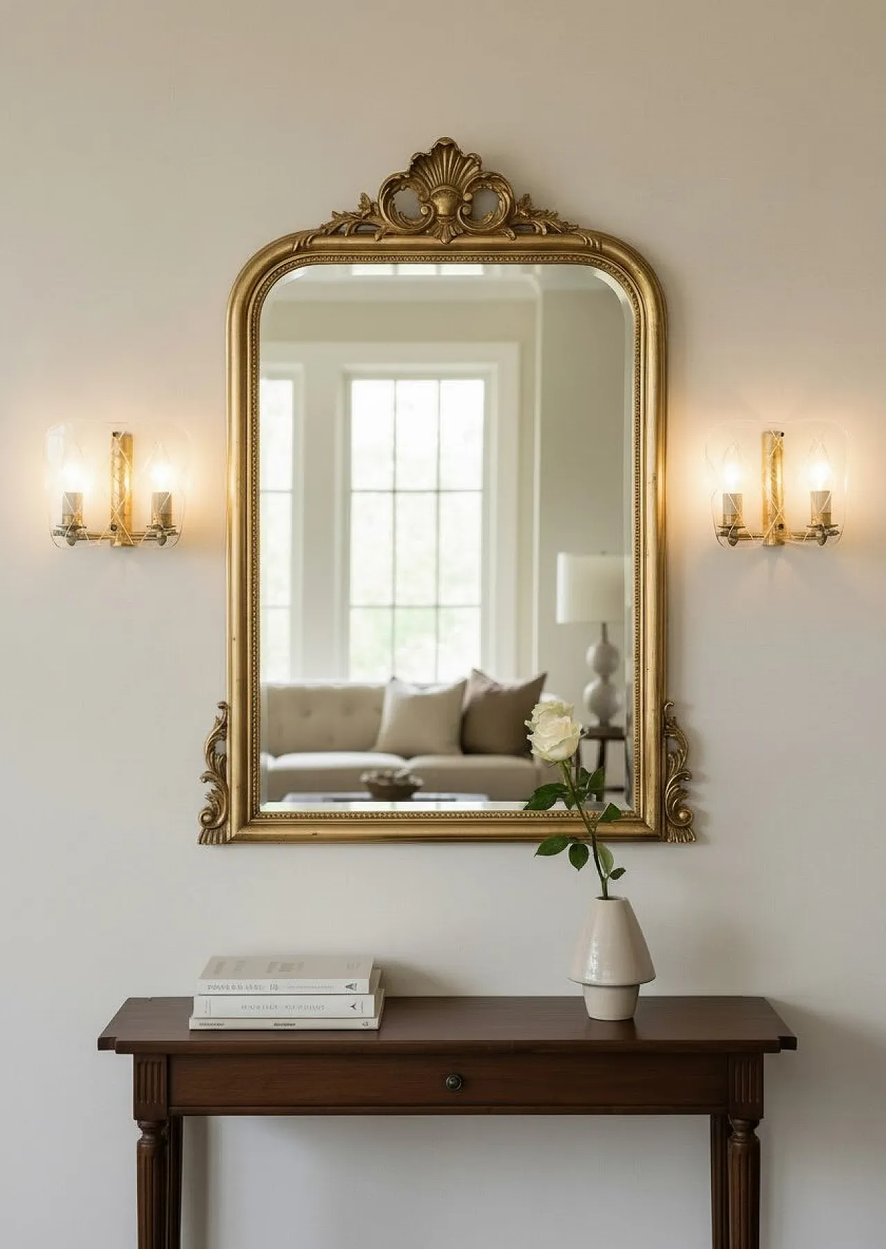 Pair of glass and brass sconces by Pietro Chiesa, 1940s 2