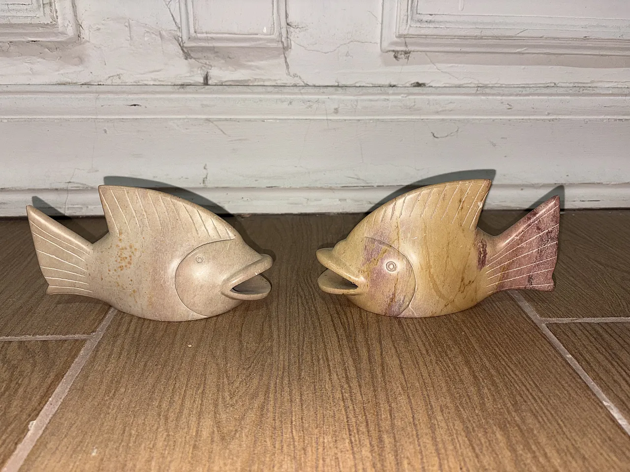 Coppia pesci pietra, anni '50 1