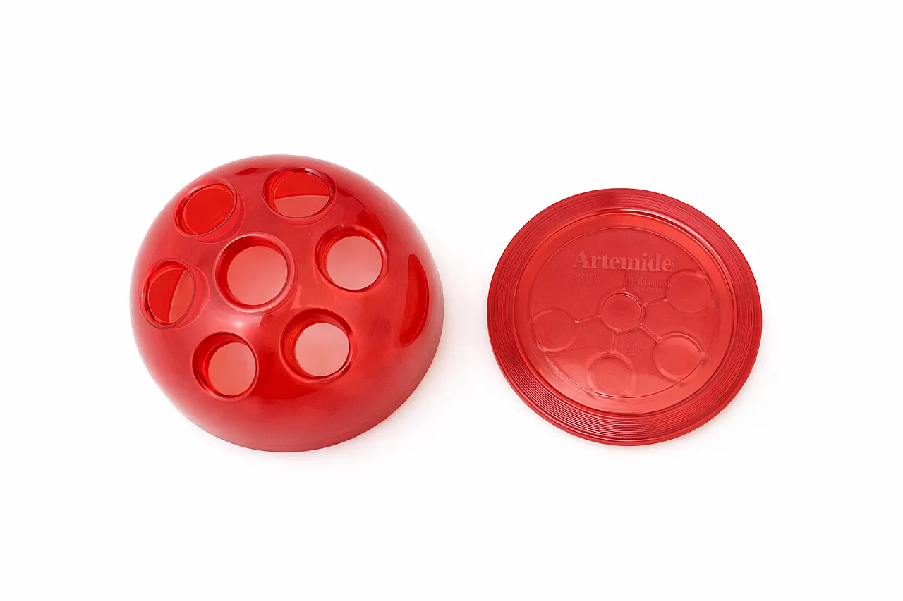 3 Artemide Dedalino pen holders, 1970s 10