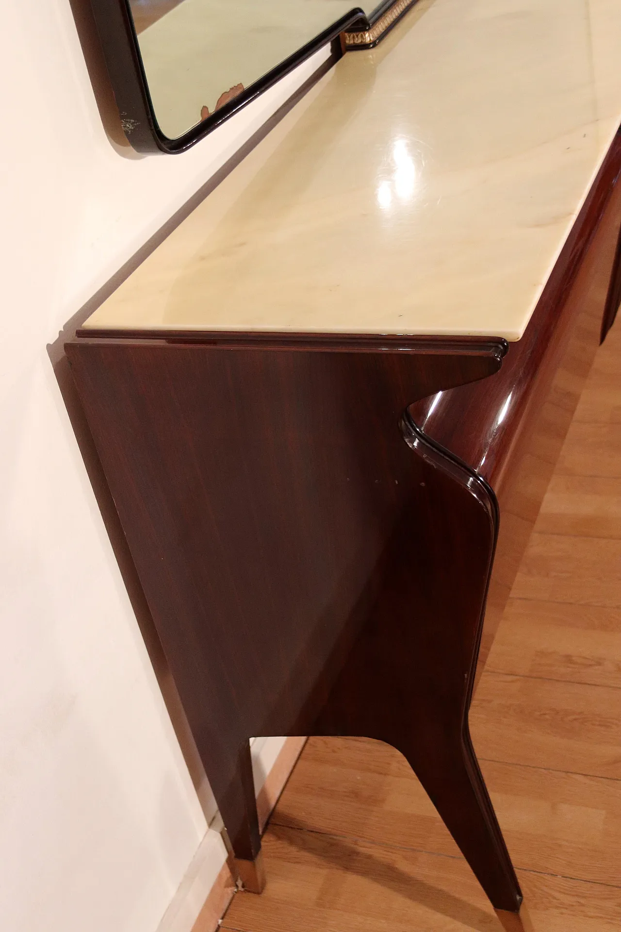 Credenza Mid-Century in legno di Osvaldo Borsani, anni '50 12