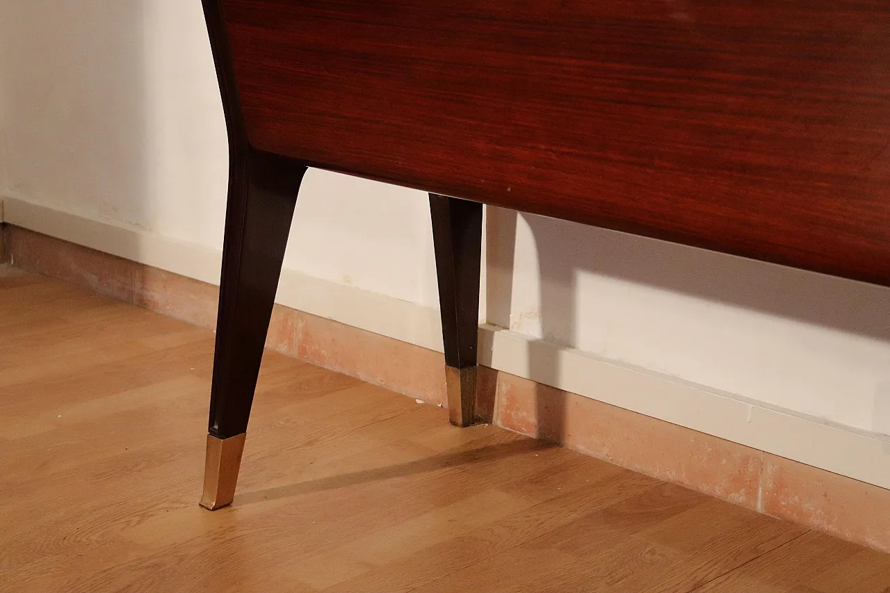 Credenza Mid-Century in legno di Osvaldo Borsani, anni '50 16