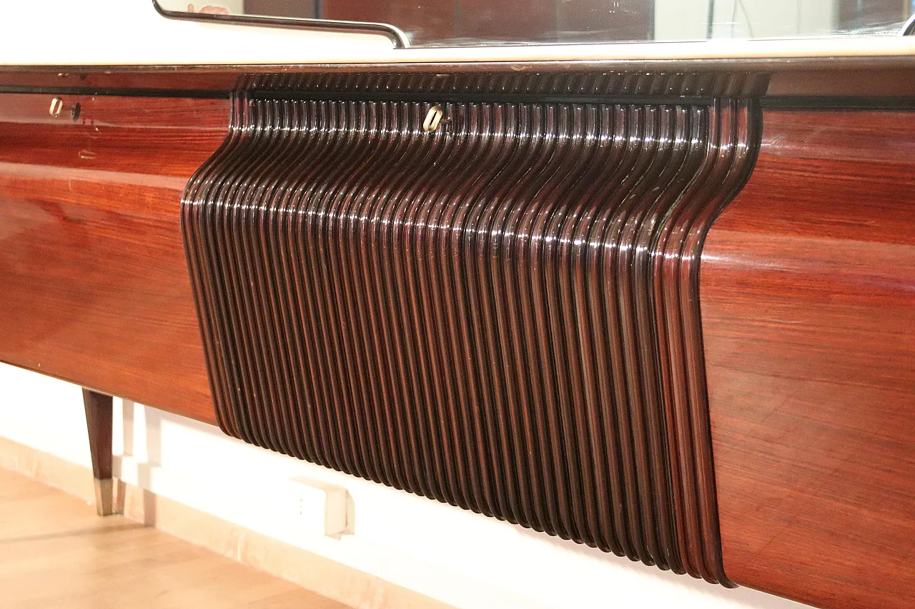 Credenza Mid-Century in legno di Osvaldo Borsani, anni '50 18