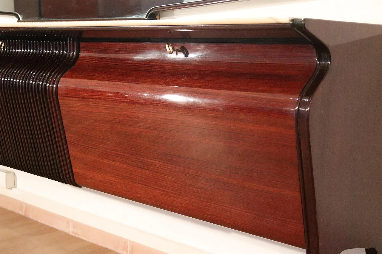 Credenza Mid-Century in legno di Osvaldo Borsani, anni '50 19