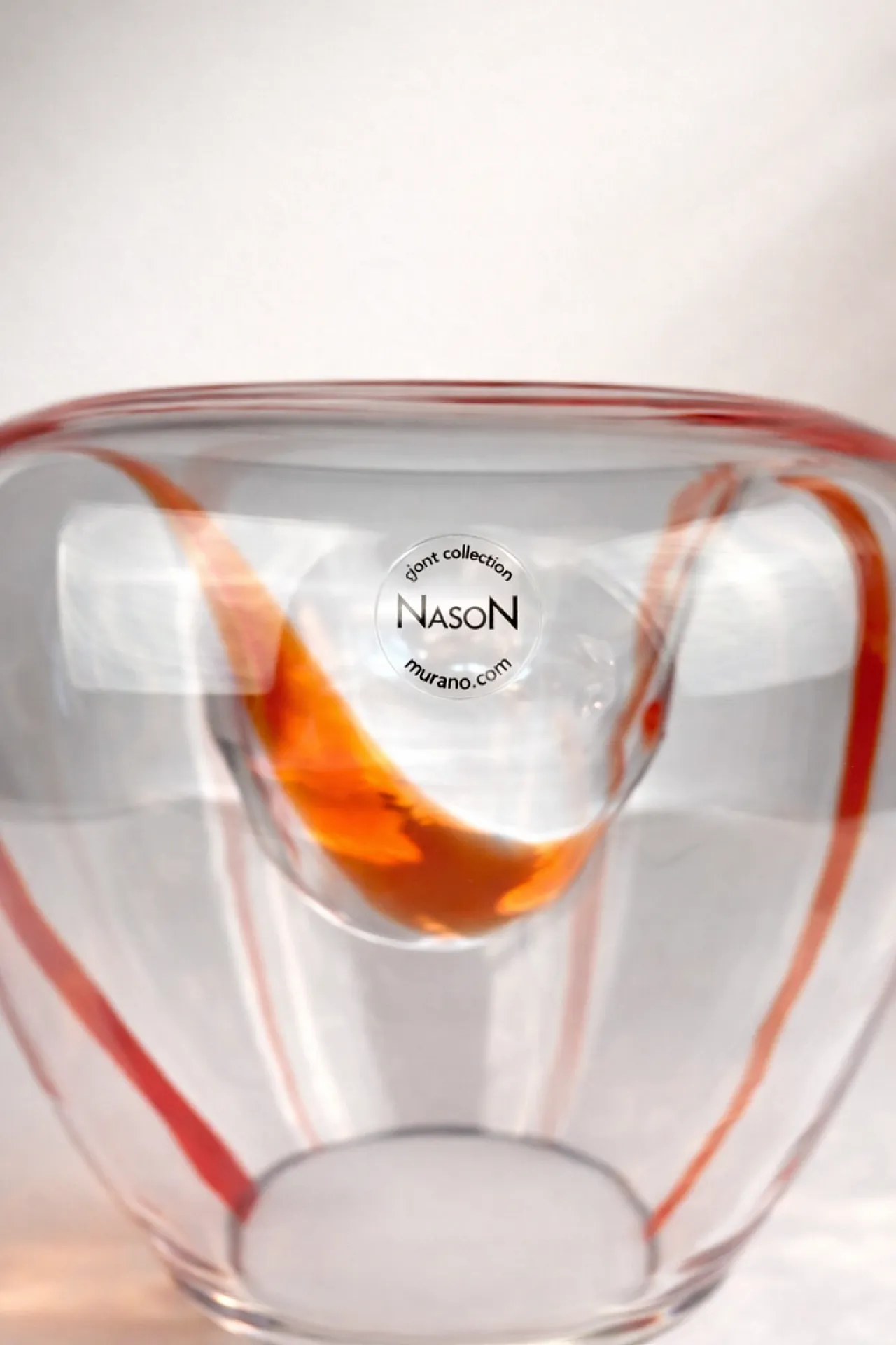 Onda Murano Glass Vase by Carlo Nason Signed Art Glass, 2000s 3