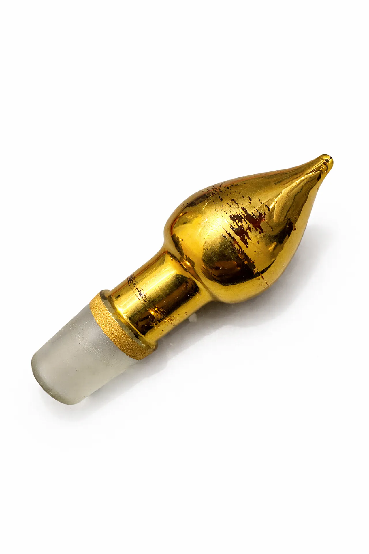 Tre Fuochi Liqueur Set signed Murano Ruby Red & 24K Gold, 70s 4