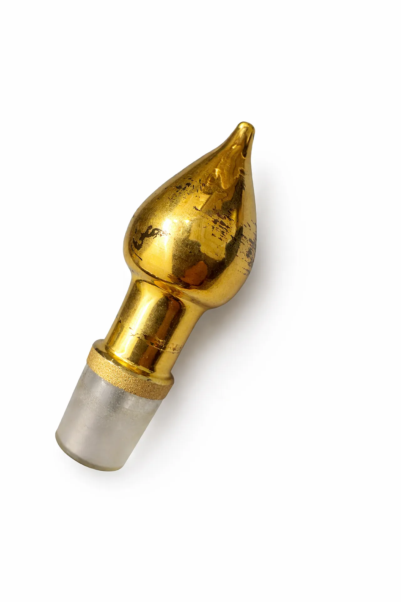 Tre Fuochi Liqueur Set signed Murano Ruby Red & 24K Gold, 70s 7