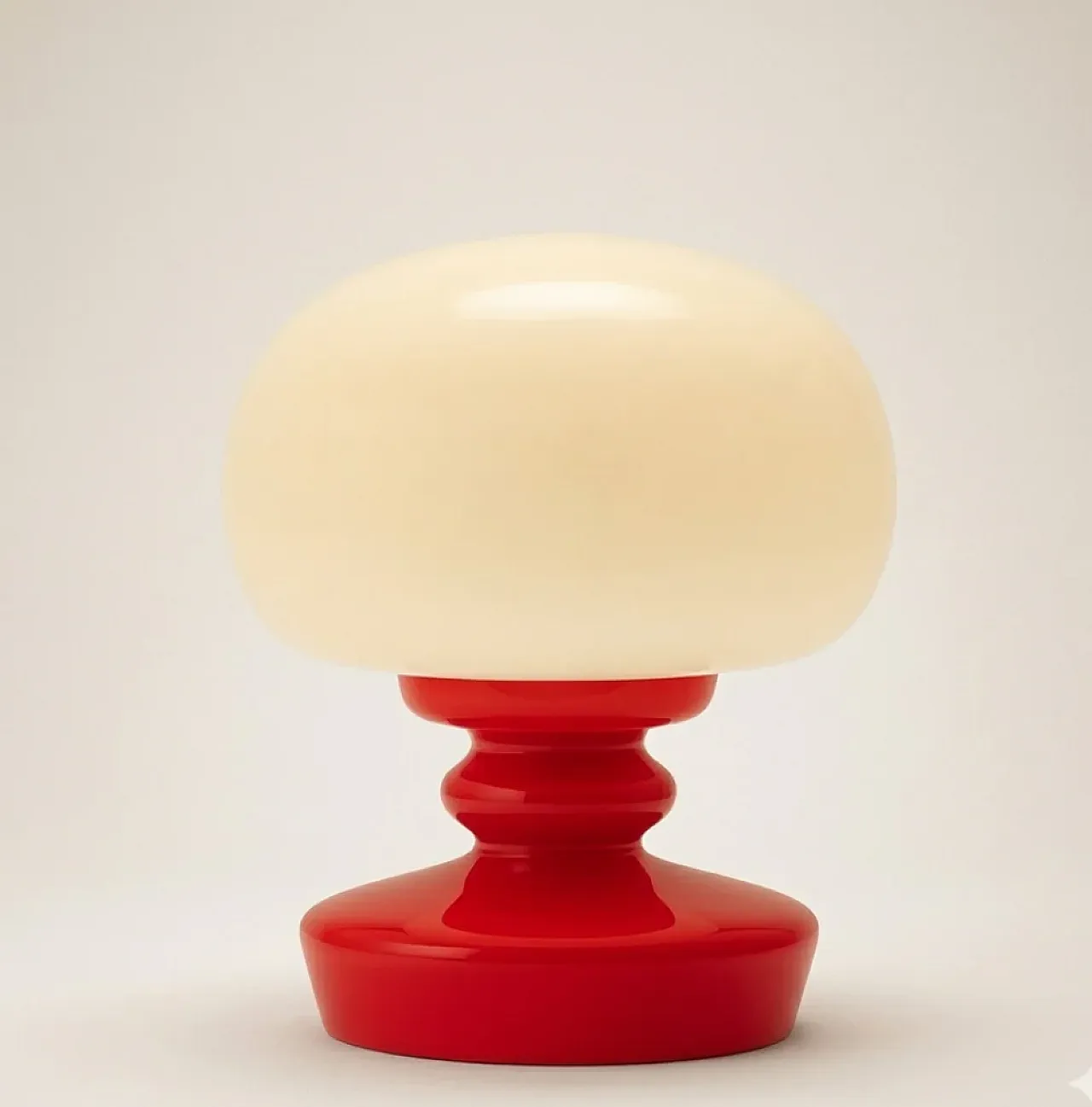 Lampada da tavolo in vetro di Štěpán Tabera, anni '70 1
