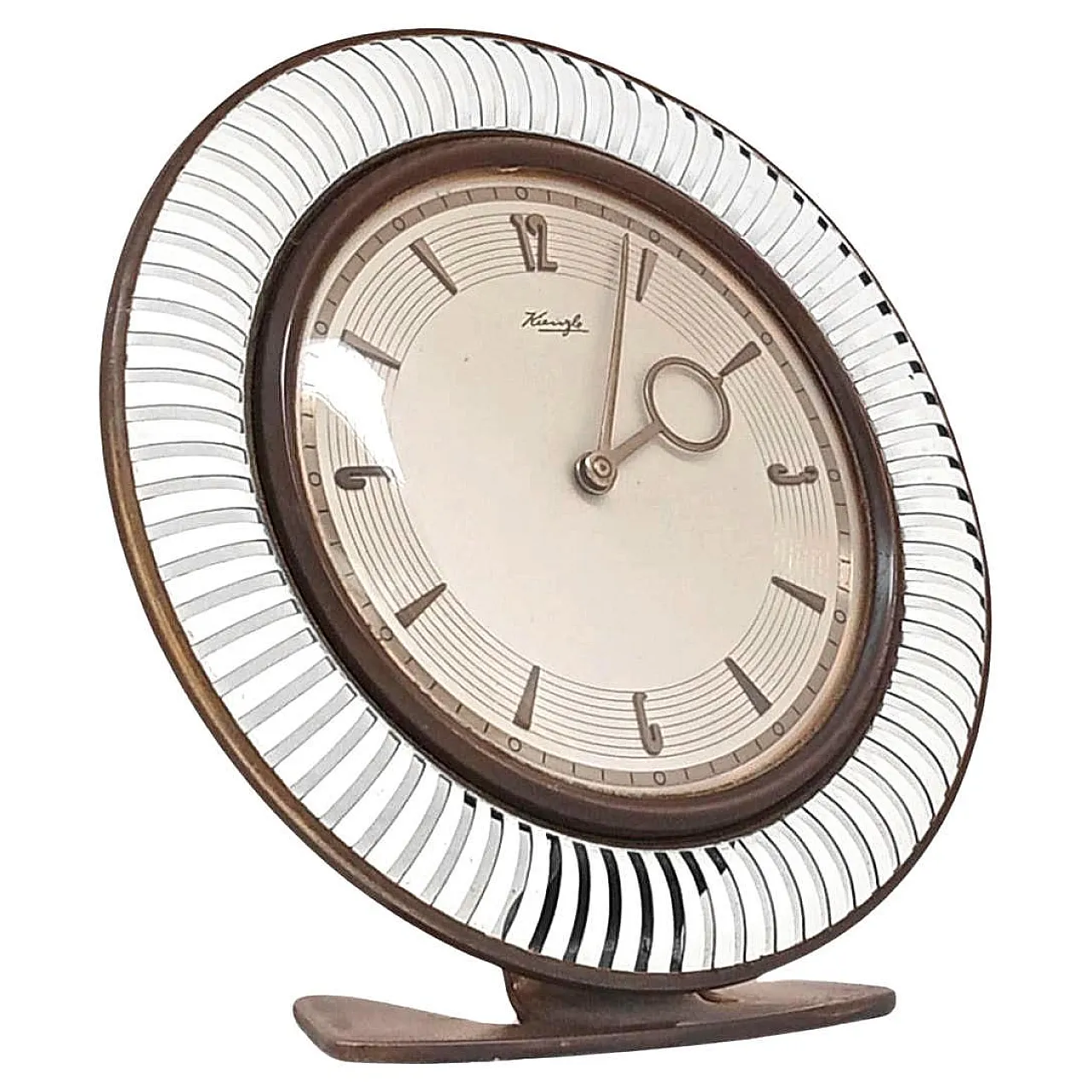 Minimal neoclassic clock by Kienzle for Heinrich Moller, 1930s 14