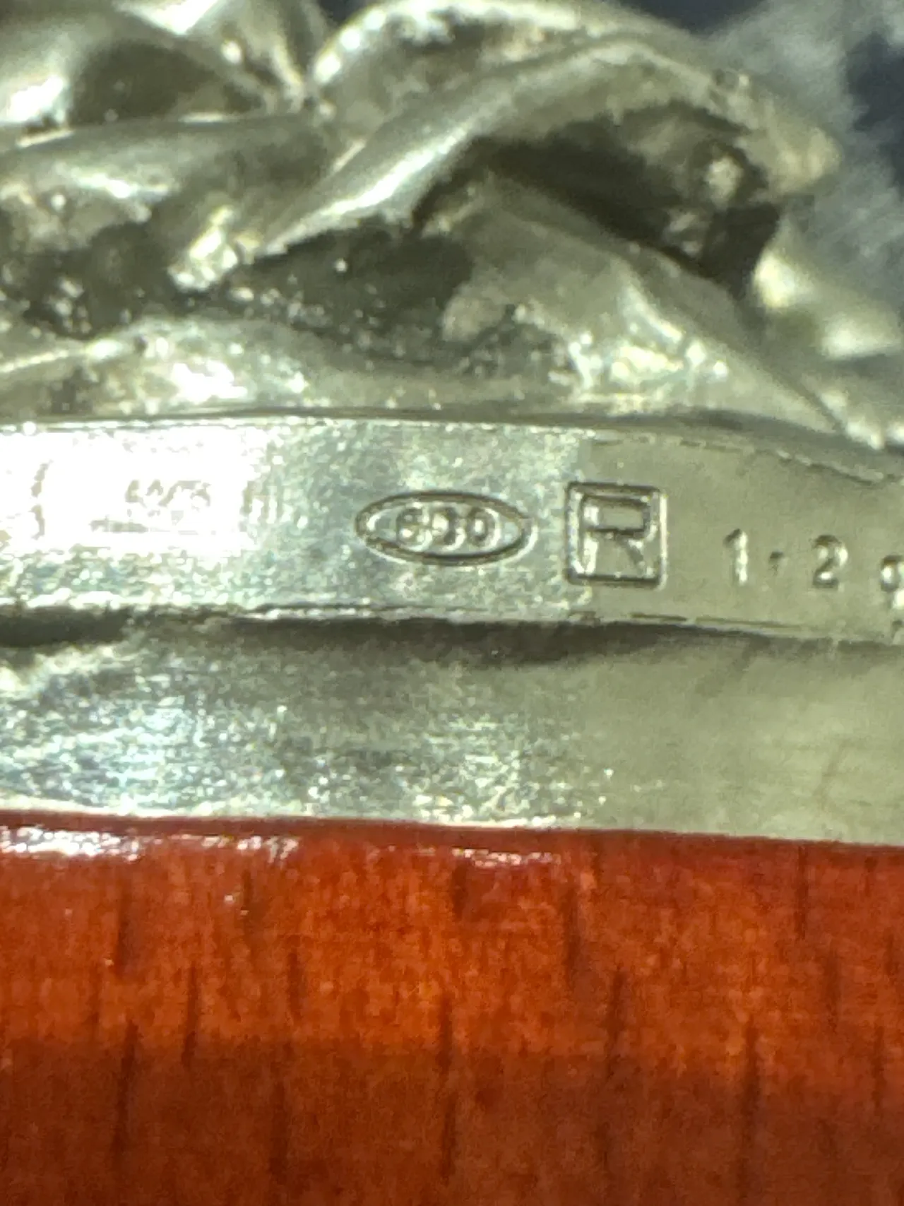 Silver Overlay Jewelry Box Rose Motif Trinket Box, 50s 4