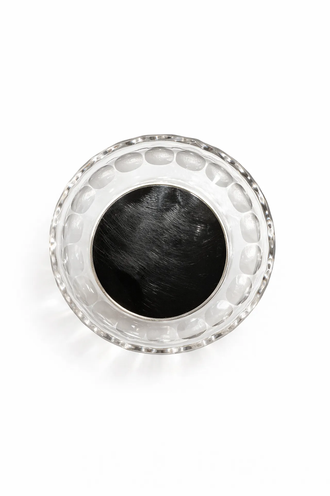 Dutch Silver & Cut Crystal Centerpiece by Cornelis J. Stock, 50s 7