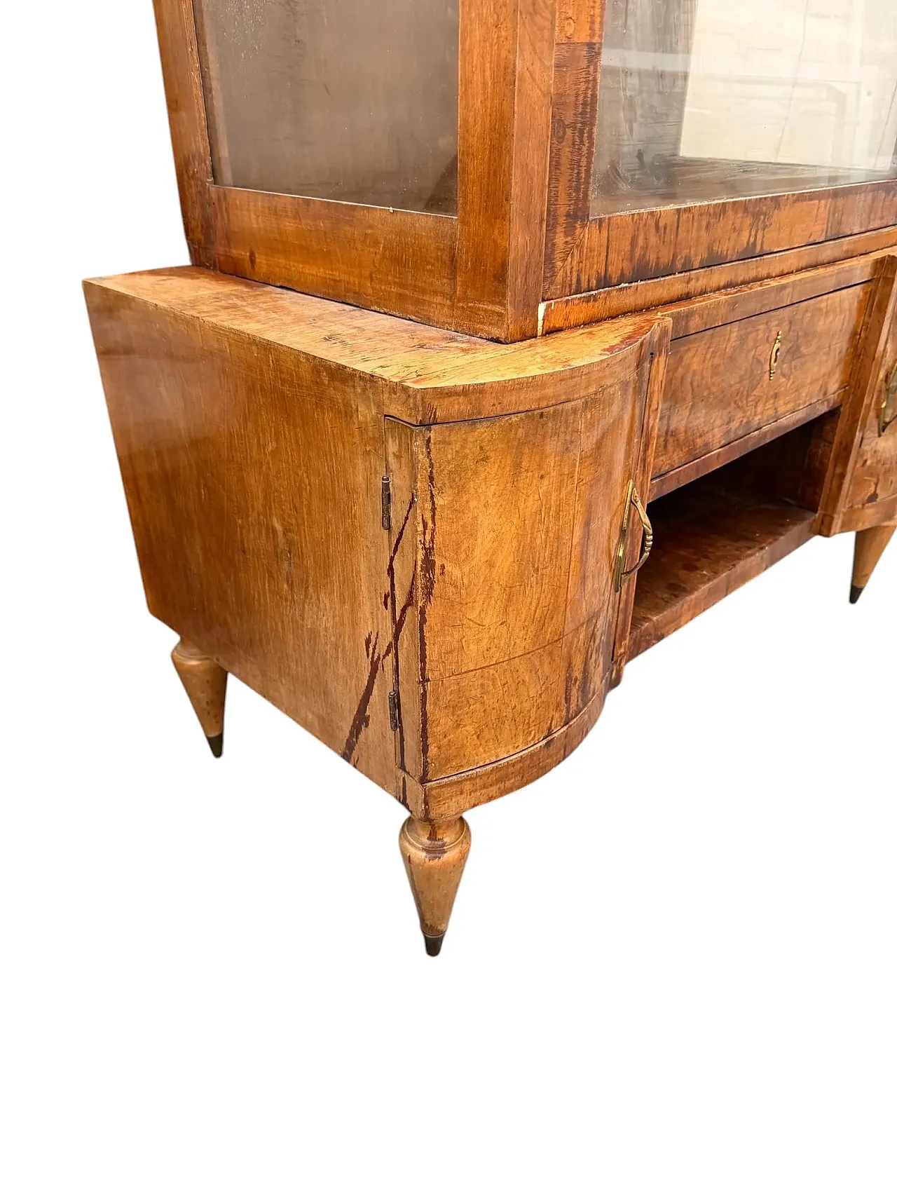 Double-leaf wooden display case, early 20th century 7