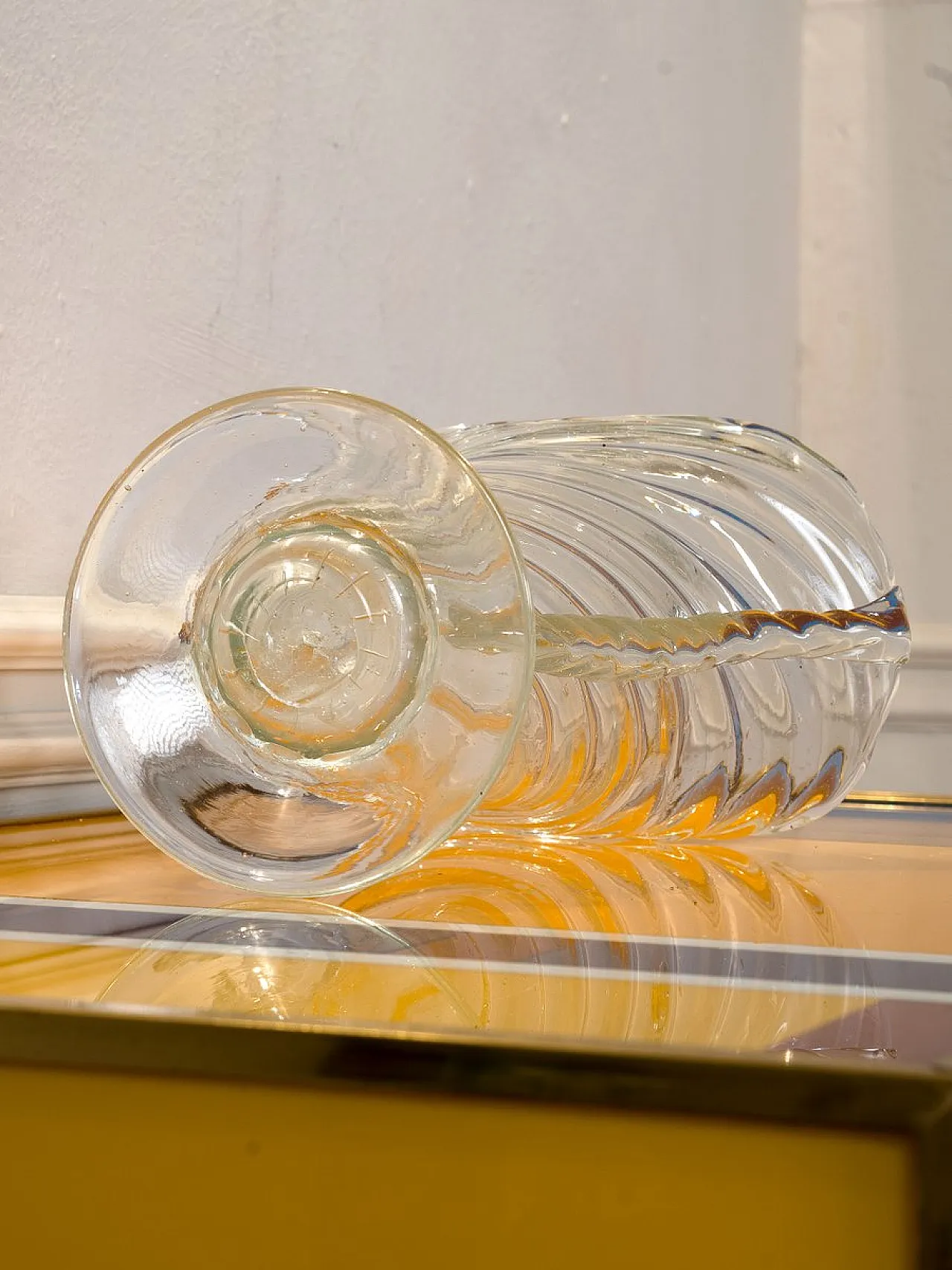 Murano blown glass vase, 1940s 7