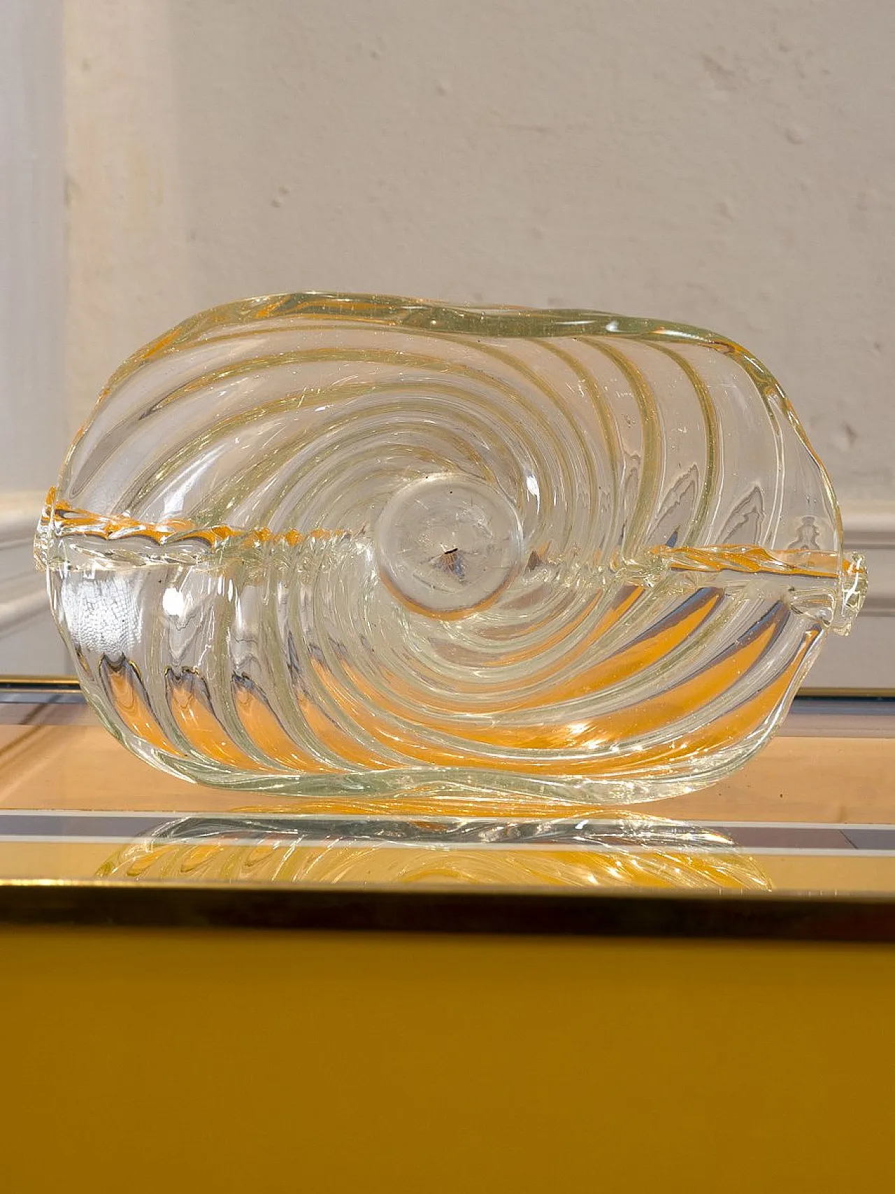 Murano blown glass vase, 1940s 8