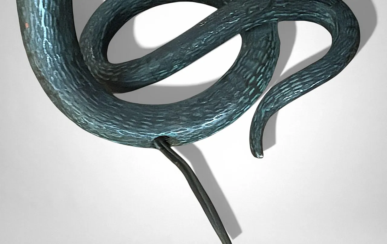 Art Deco table lamp in metal and frosted glass, 1930s 16