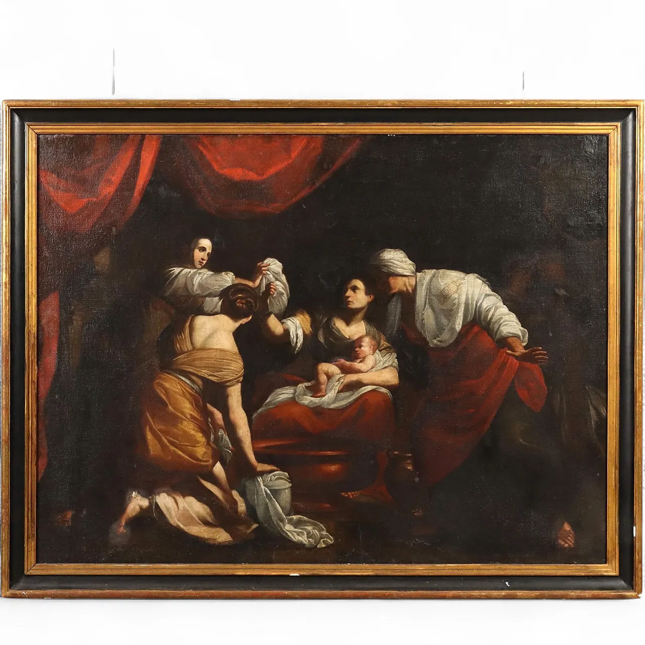 The Birth of the Virgin Mary, oil on canvas, 16th century 11