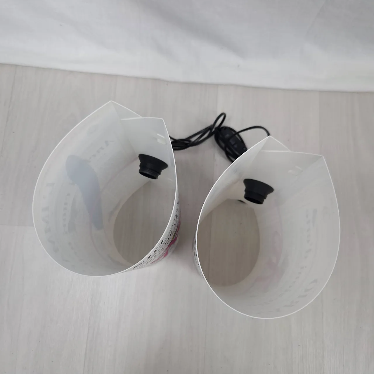 Pair of table lamps L'immaginario by Fornasetti, 90s 7