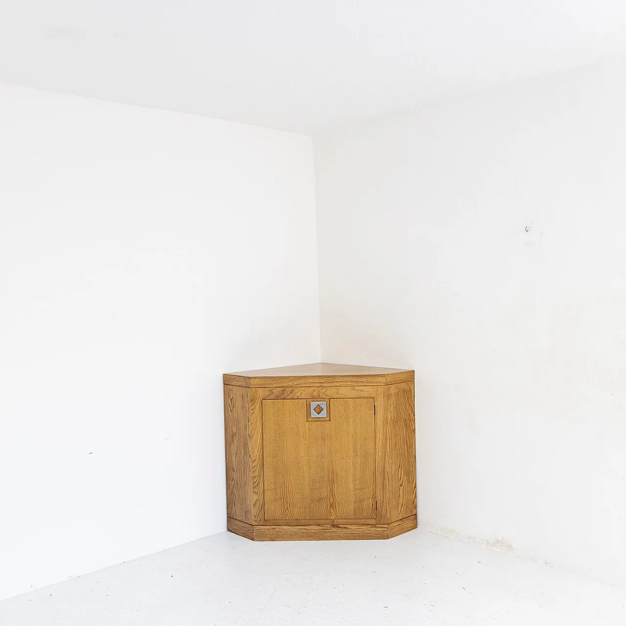 Pair of ash corner furniture, 1950s 1