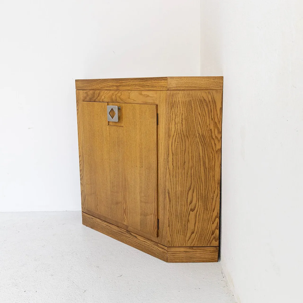 Pair of ash corner furniture, 1950s 3