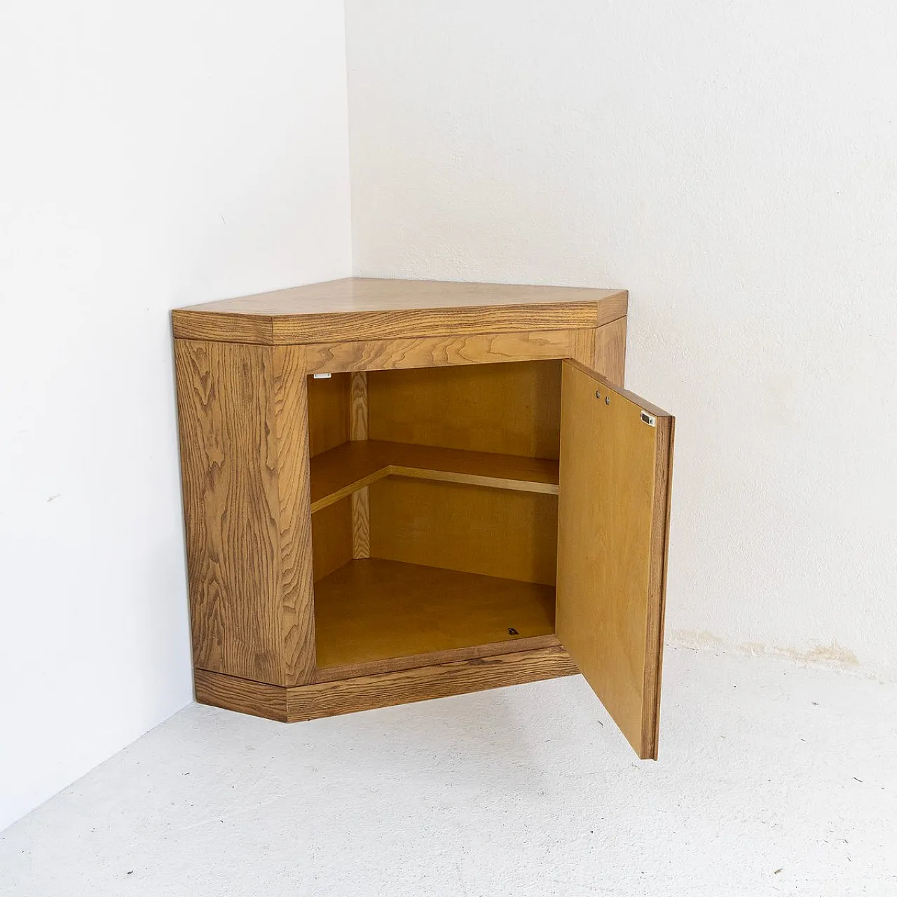 Pair of ash corner furniture, 1950s 6