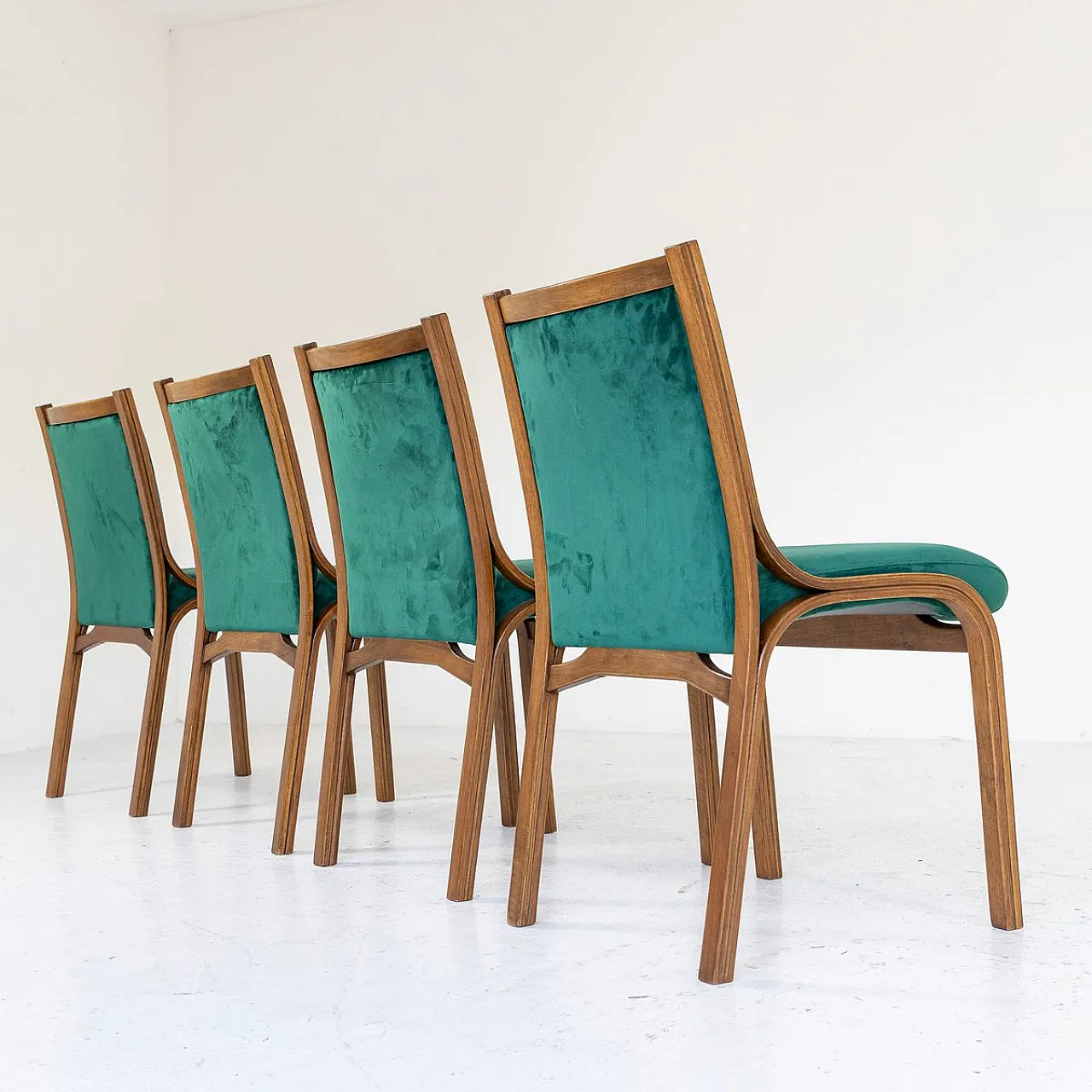 4 Cavour chairs by Gregotti, Meneghetti and Stoppino for SIM, 1960s 2