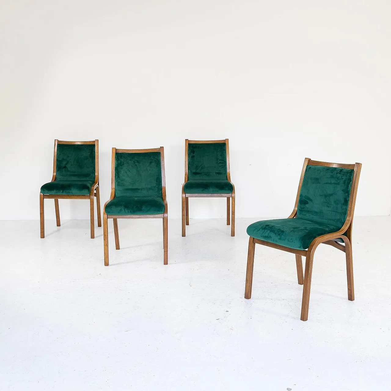 4 Cavour chairs by Gregotti, Meneghetti and Stoppino for SIM, 1960s 7