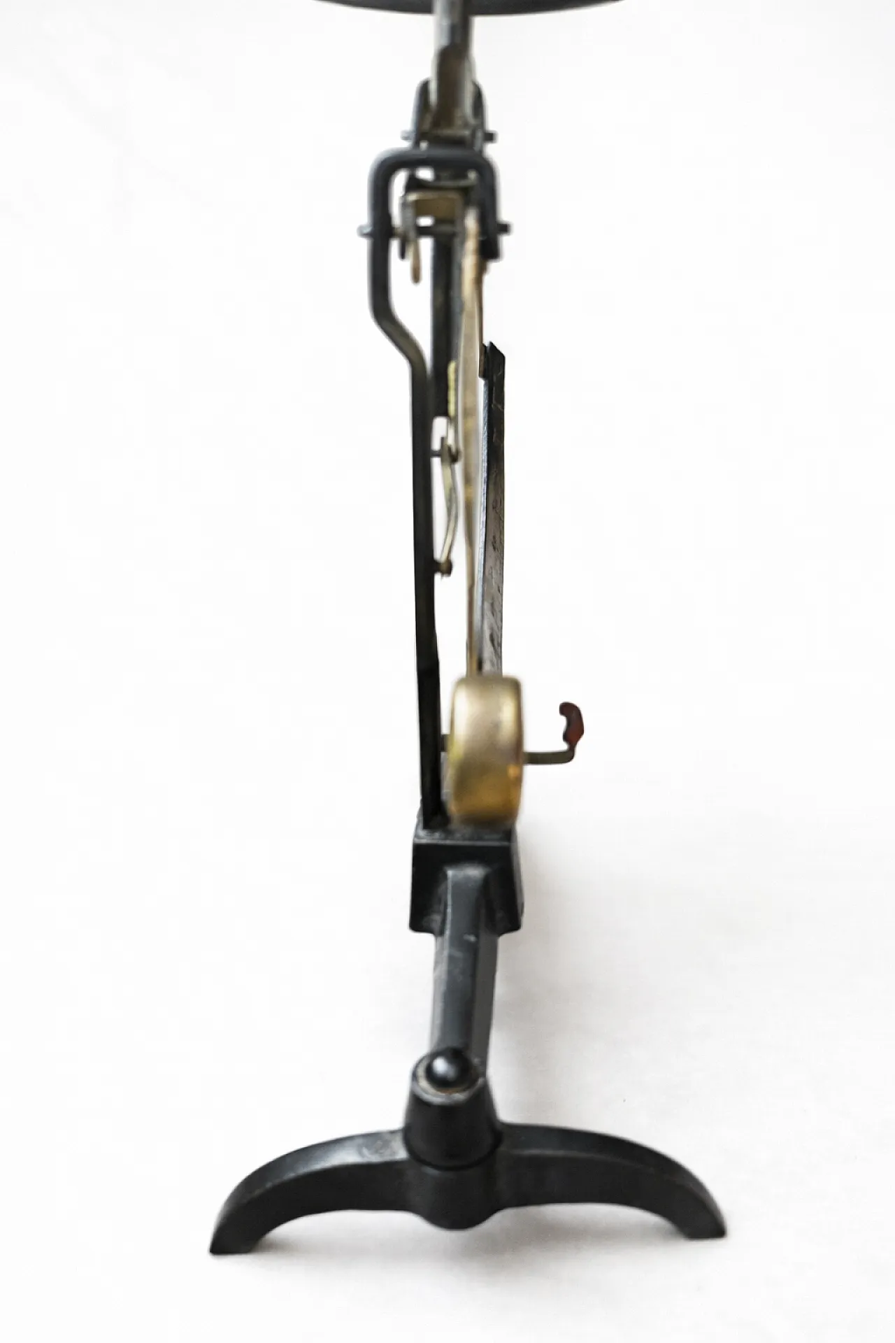 German Letter Scale by Drgm with Brass Weights Set, Early 20th c. 4