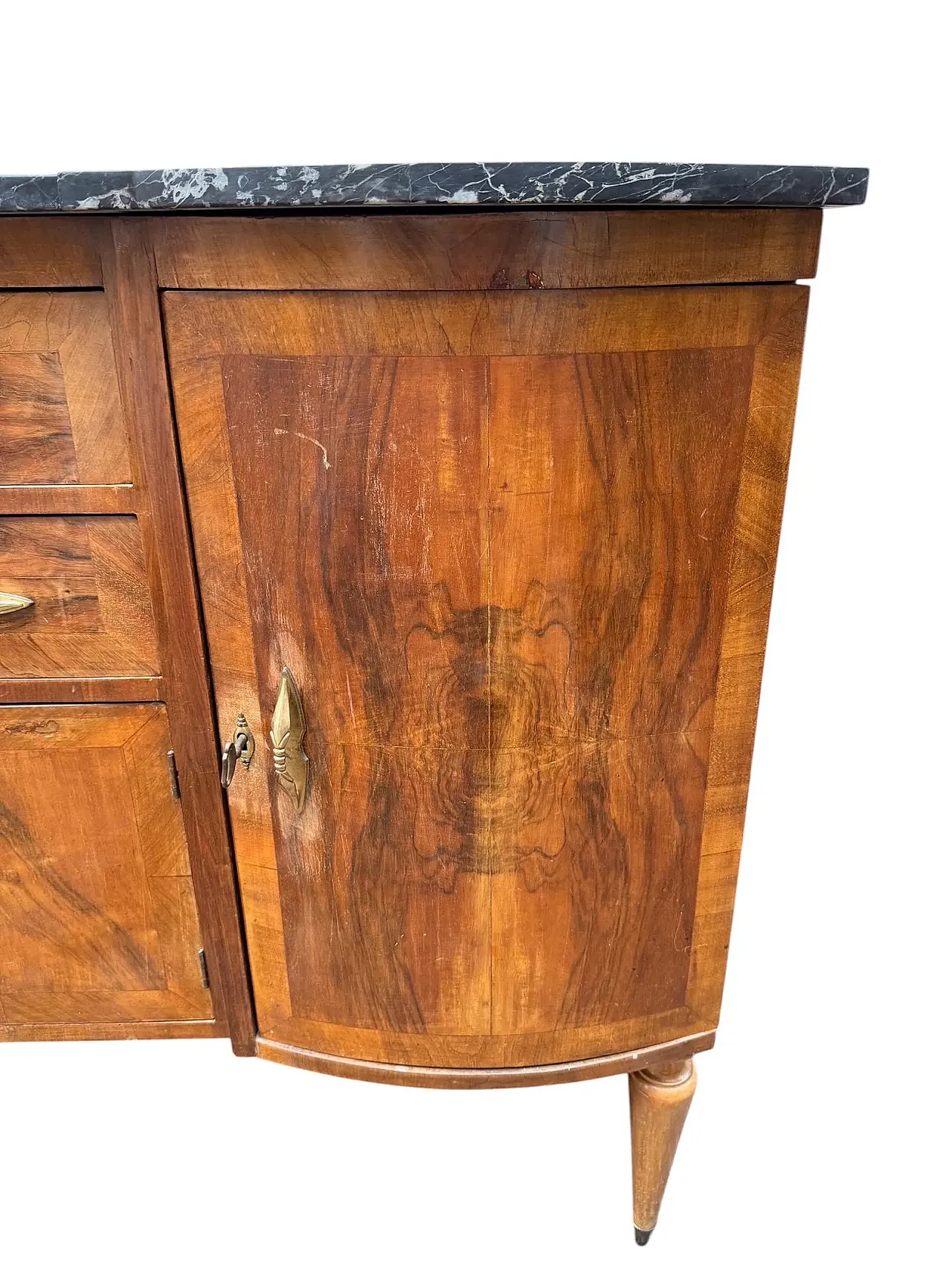 Art Deco walnut burl sideboard, early 20th century 6