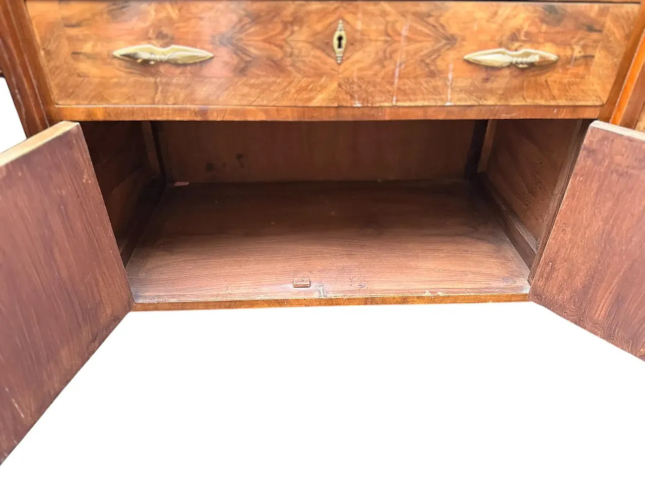 Art Deco walnut burl sideboard, early 20th century 11